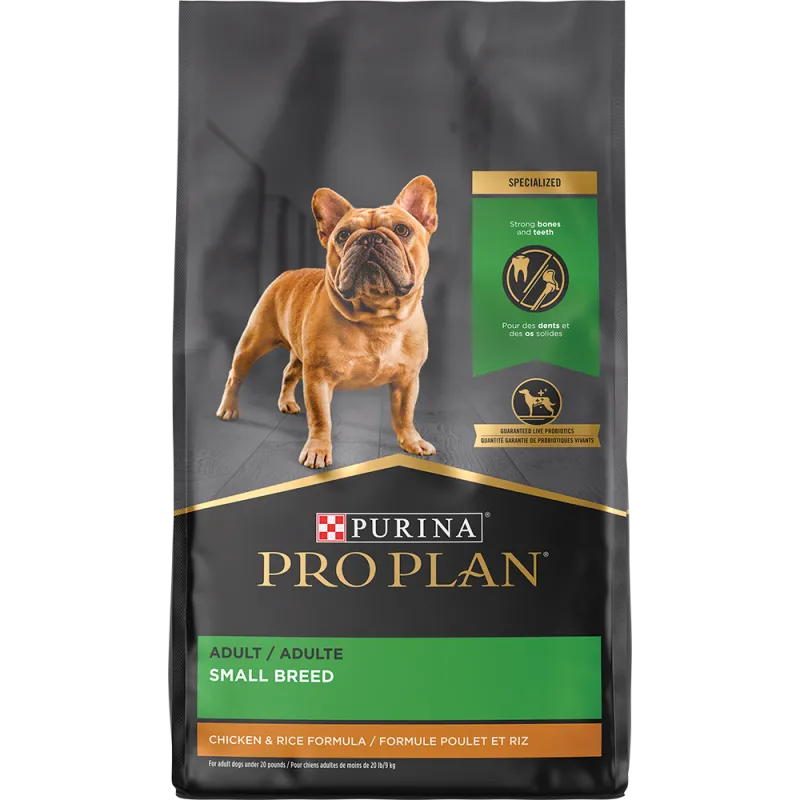 Pro Plan Adult Small Breed Chicken & Rice Formula Dry Dog Food