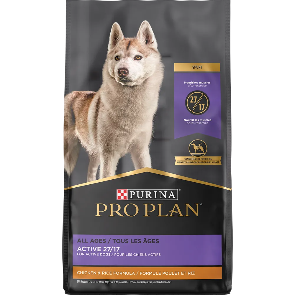 Pro Plan All Ages Sport Active 27/17 Chicken & Rice Formula