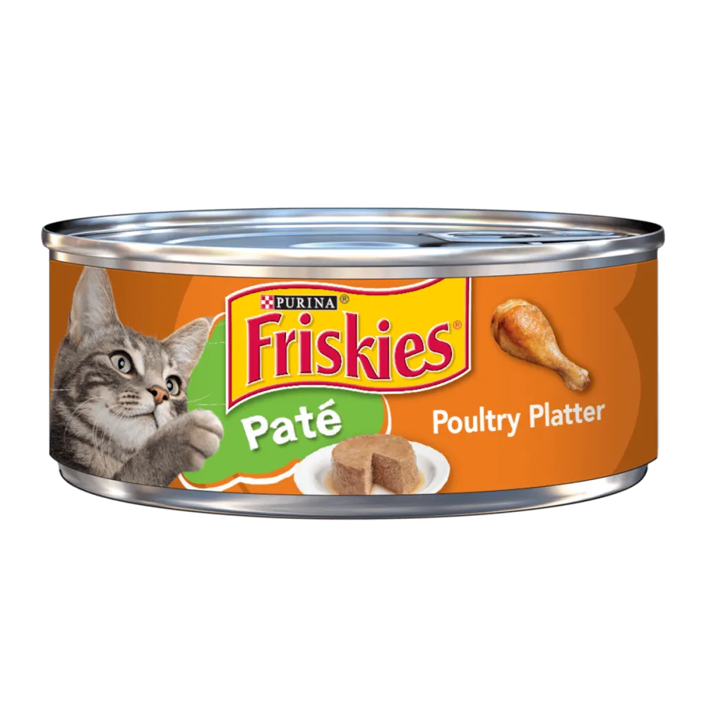 Friskies Paté Poultry Platter Wet Cat Food