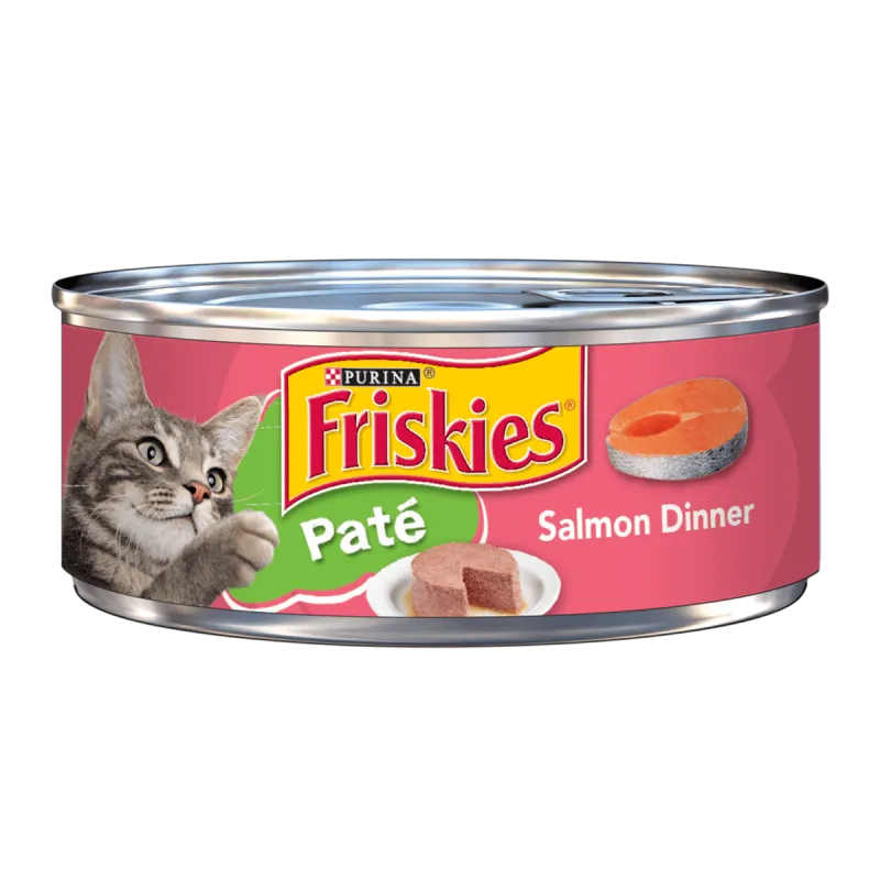 Friskies Paté Salmon Dinner Wet Cat Food