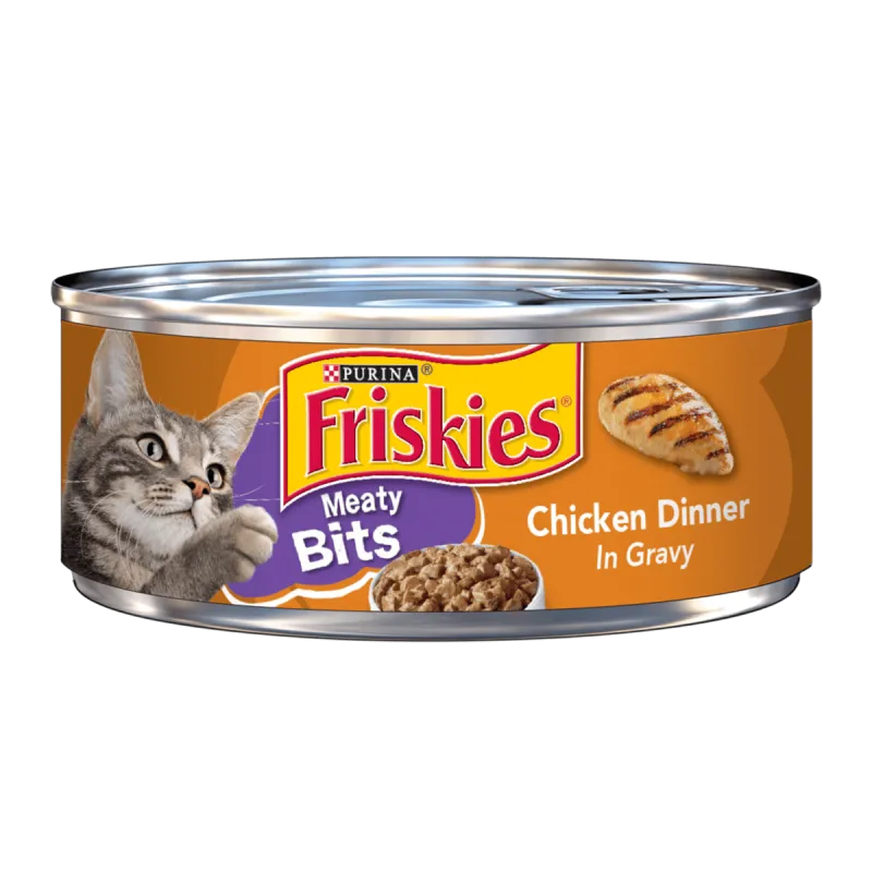 Friskies Meaty Bits Chicken Dinner In Gravy Wet Cat Food