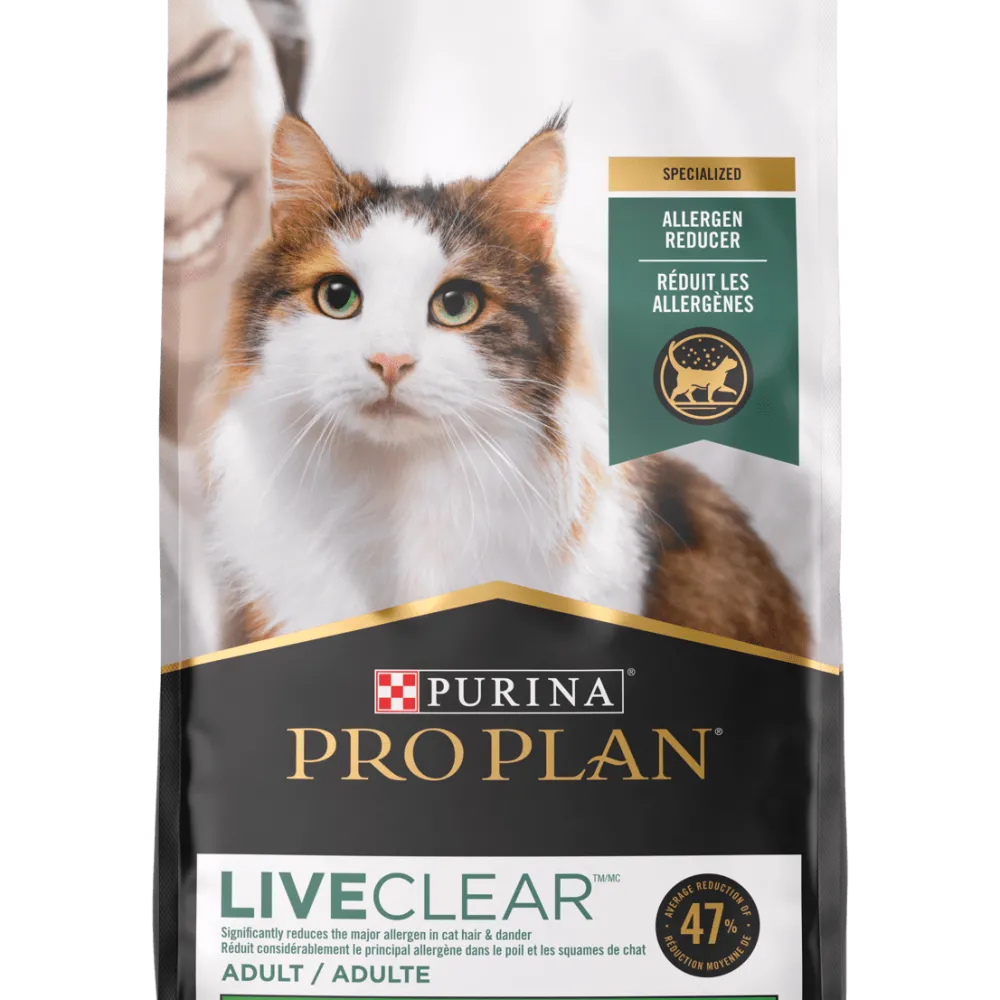Pro Plan LiveClear Adult Indoor Turkey & Rice Allergen Reducing Cat Food