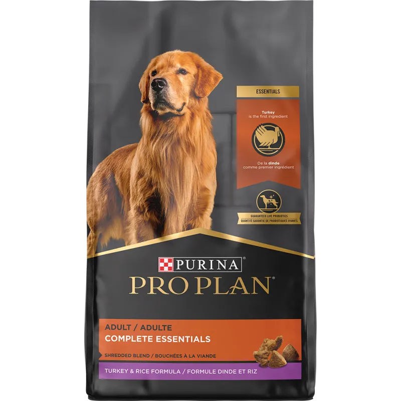 Pro Plan Adult Complete Essentials Turkey & Rice Probiotic Dry Dog Food