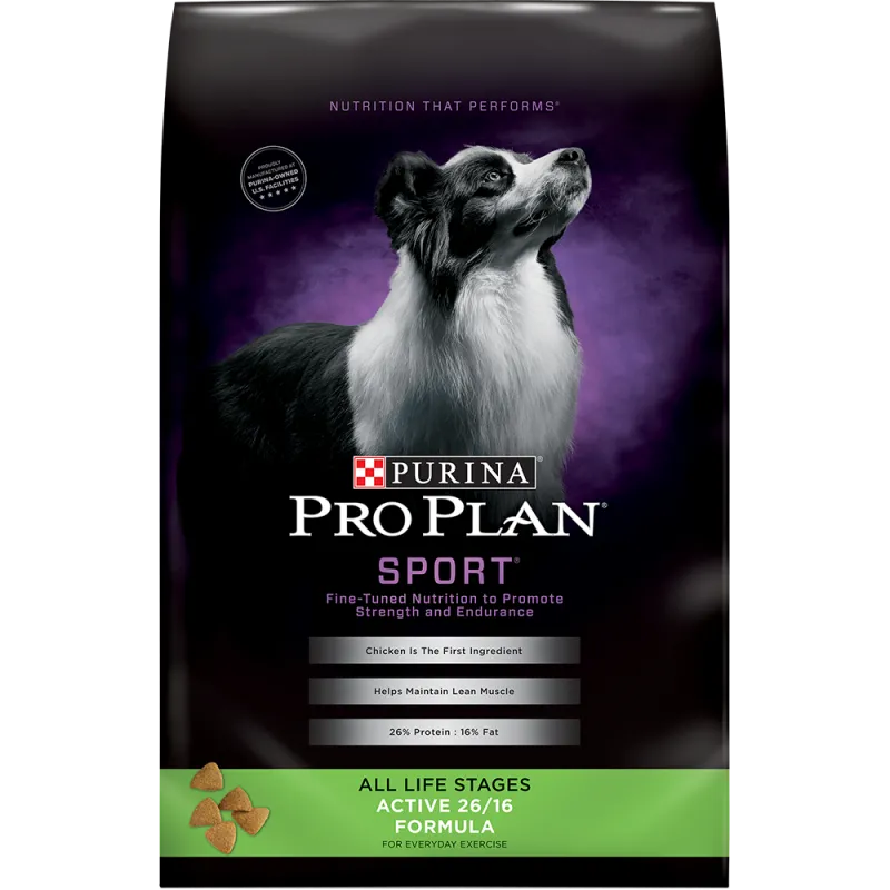 Pro Plan SPORT Active 26/16 Formula Dry Dog Food
