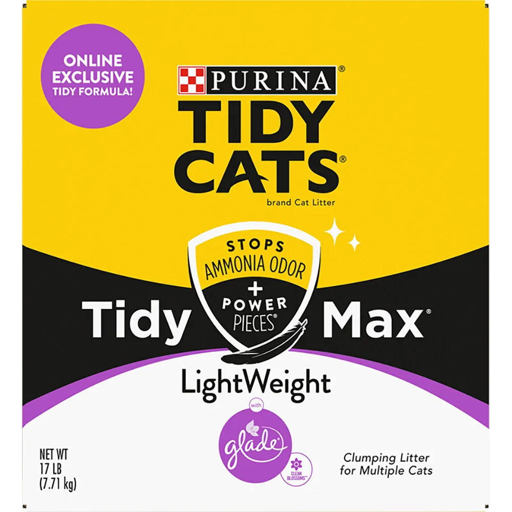 Tidy Cats® Tidy Max™ Lightweight With Glade® Clean Blossoms™ Cat Litter