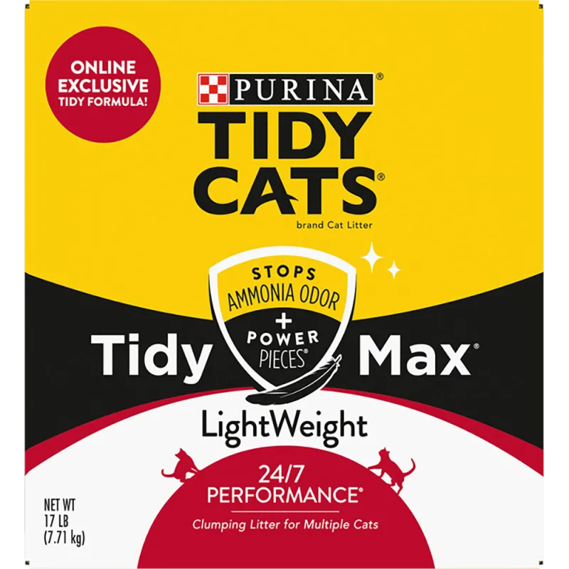 Arena liviana para gatos Tidy Cats® Tidy Max™ 24/7 Performance®