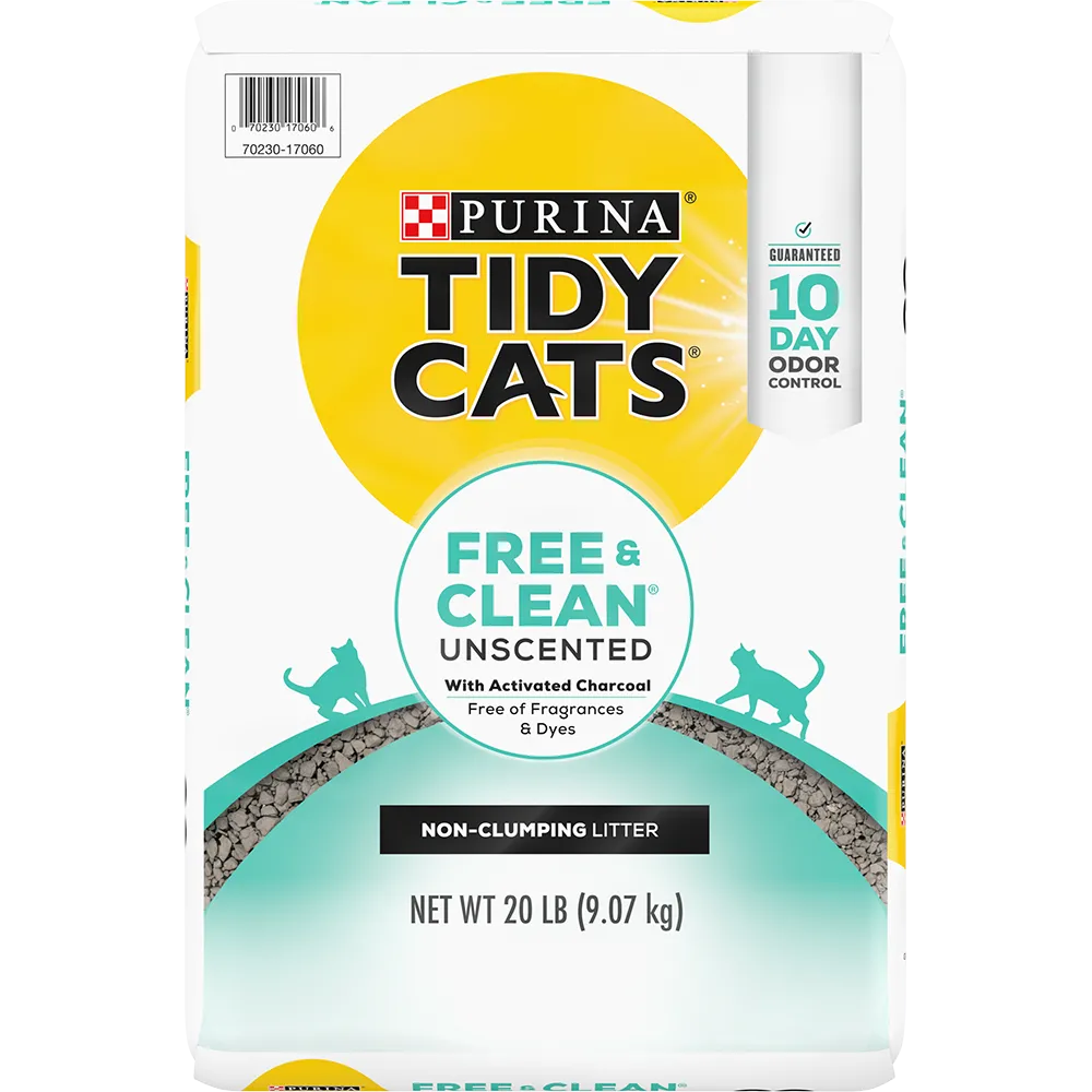 Purina Tidy Cats® Free & Clean® Unscented Non-Clumping Cat Litter
