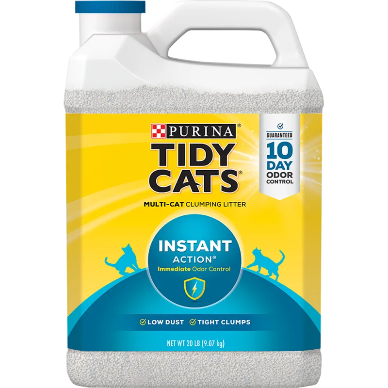 Arena aglomerante para gatos Tiddy Cats® Instant Action®