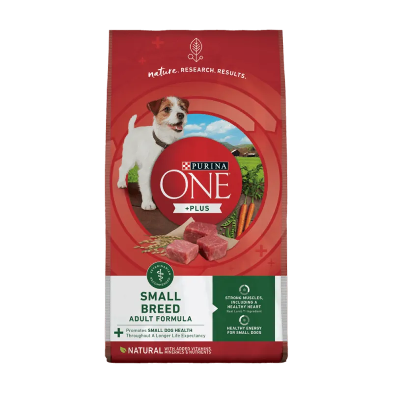 Purina ONE +Plus Small Breed Adult Formula Dry Dog Food