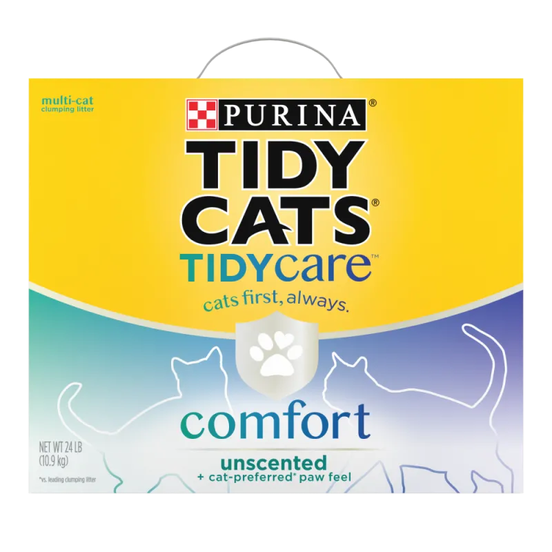 Arena para gatos sin aroma Tidy Cats Tidy Care Comfort