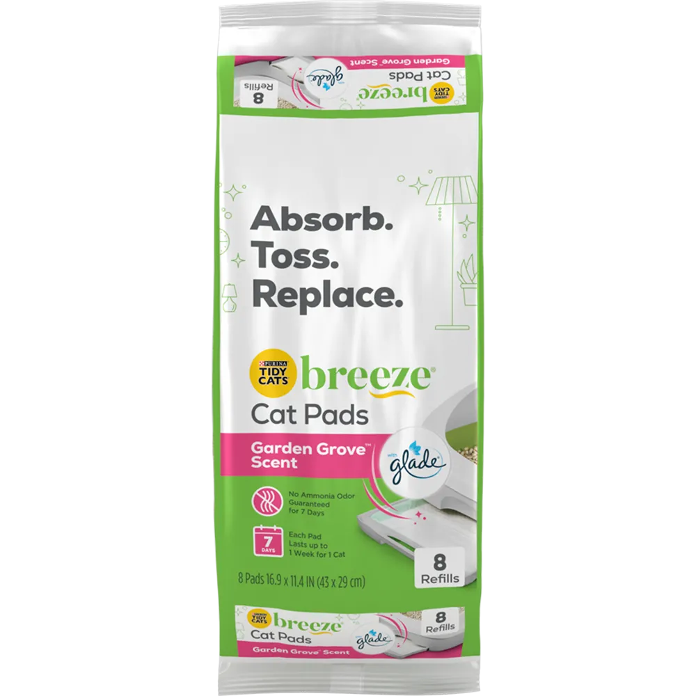 Tidy Cats® Breeze® Glade Garden Grove™ Scented Cat Litter Pad Refills