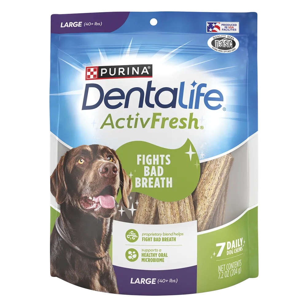 DentaLife ActivFresh Oral Care Chews for Large Dogs