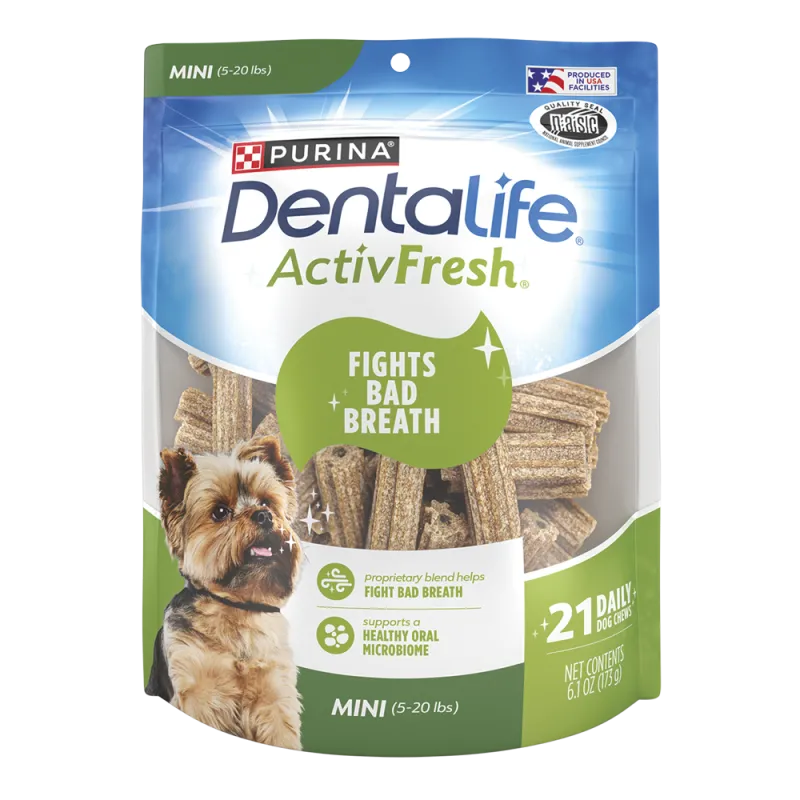 DentaLife ActivFresh Mini Oral Care Chews for Small Dogs