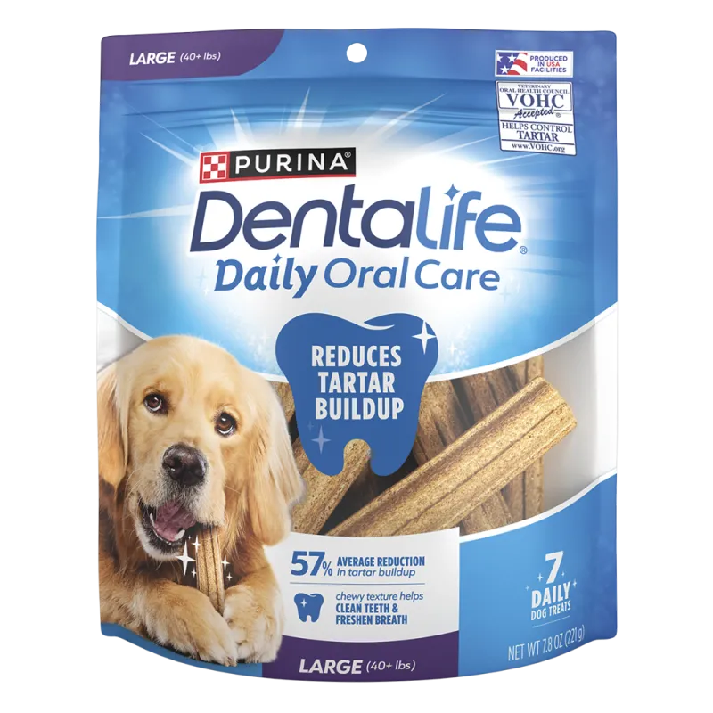 DentaLife Daily Oral Care Chew Treats for Large Dogs