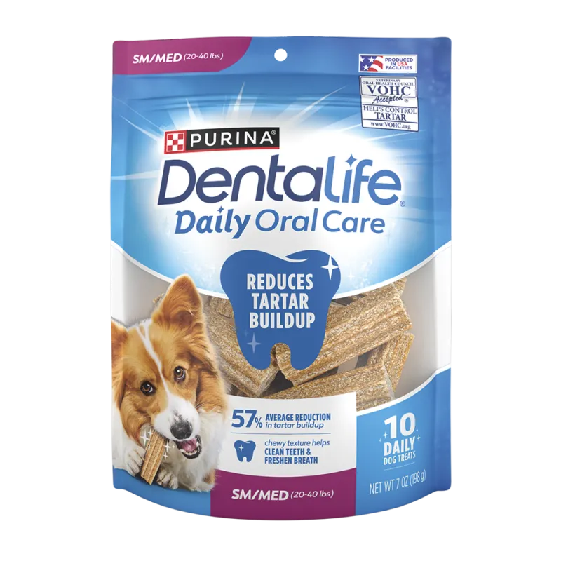 DentaLife Daily Oral Care Chew Treats for Small & Medium Dogs