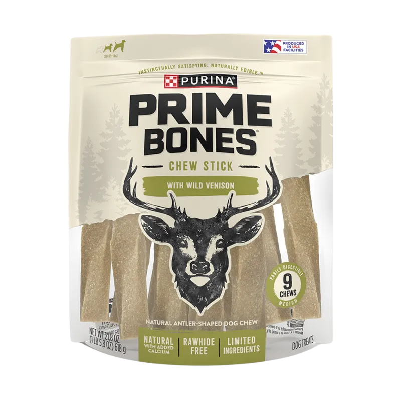 Prime Bones RawhideFree Dog Chew Treats Purina