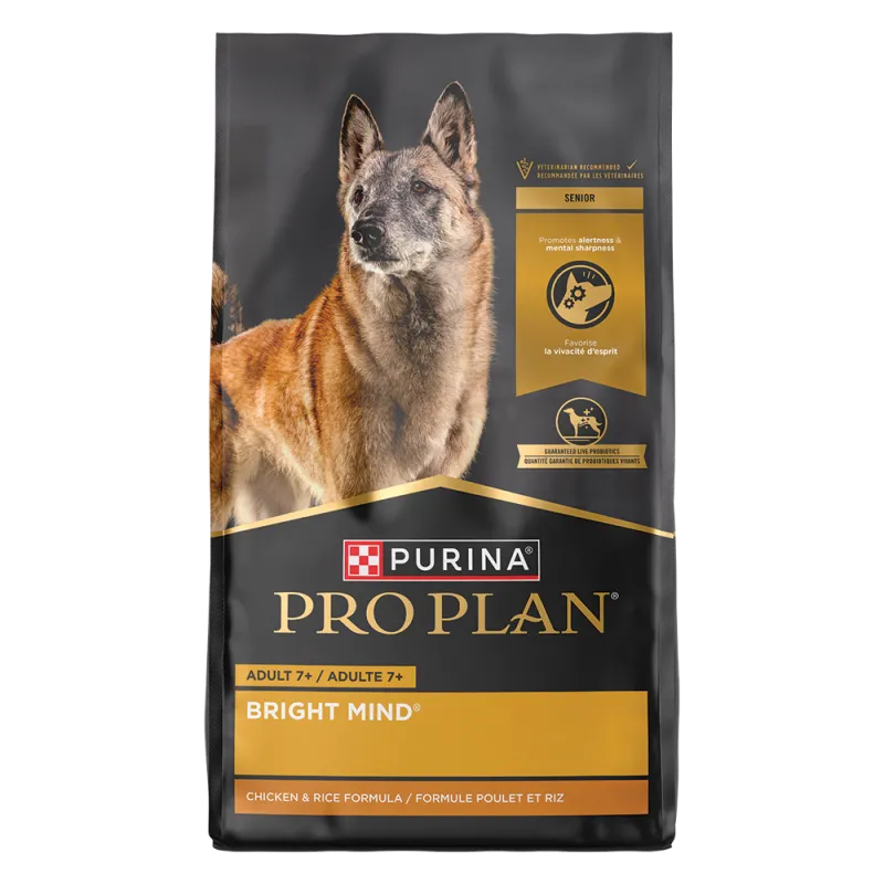 Pro Plan Adult 7+ Bright Mind Chicken & Rice Formula Dry Dog Food