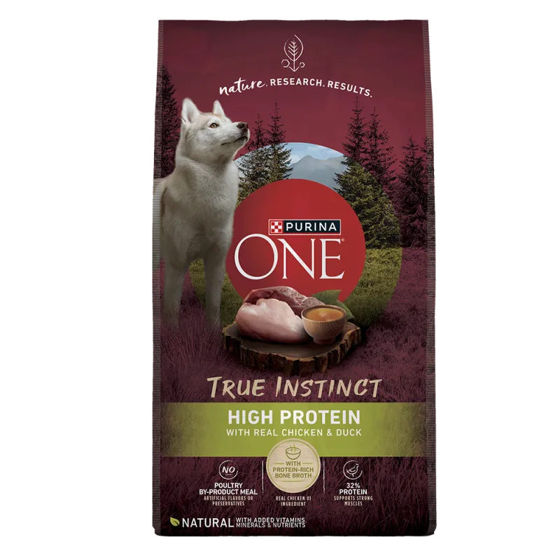 Purina ONE True Instinct High Protein with Real Chicken & Duck Dog Food