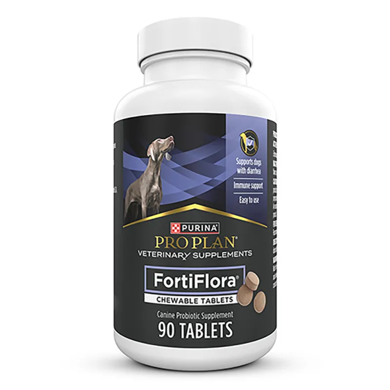 Purina Pro Plan Veterinary Supplements FortiFlora Canine Chewable Tablet Nutritional Supplement