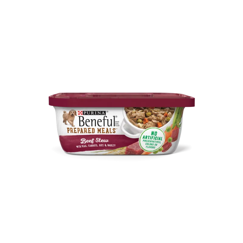 Alimento húmedo para perros Beneful Prepared Meals de estofado de carne