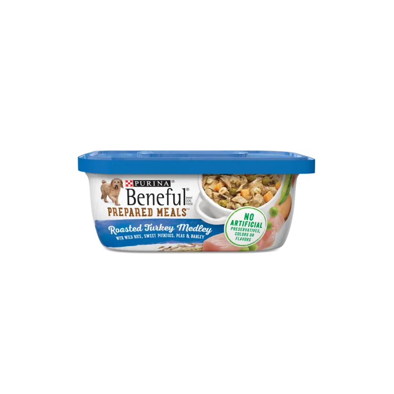 Beneful Prepared Meals Roasted Turkey Medley Wet Dog Food