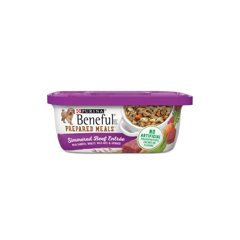 Beneful Prepared Meals Simmered Beef Entrée Wet Dog Food