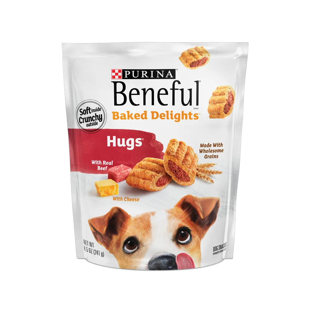 Beneful Baked Delights Hugs Dog Treats