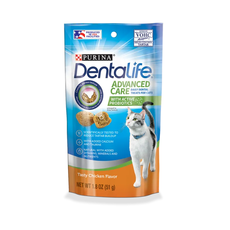 Purina DentaLife Chicken Flavor Dental Cat Treats