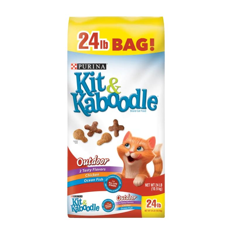 Alimento seco para gatos de exterior Kit & Kaboodle