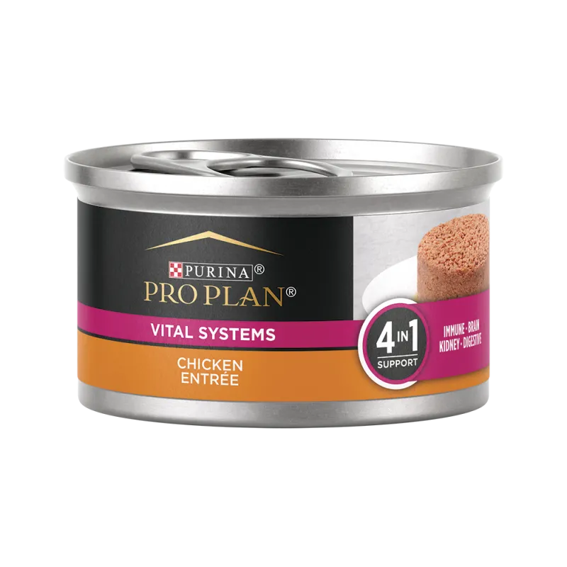 Pro Plan Vital Systems Chicken Entrée Wet Cat Food