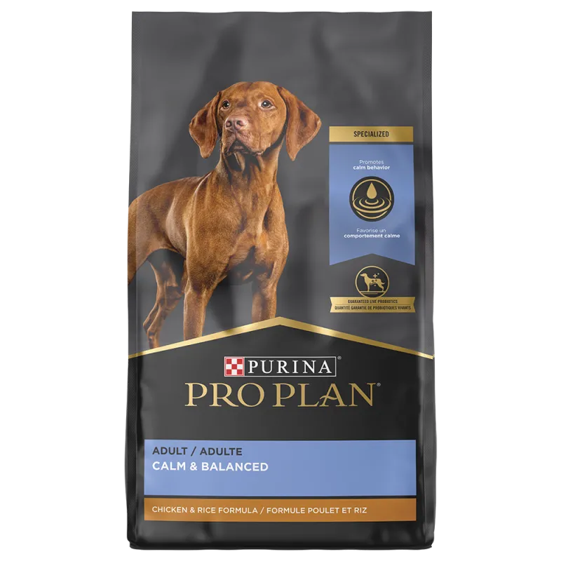 Pro Plan Adult Calm & Balanced Chicken & Rice Dog Food