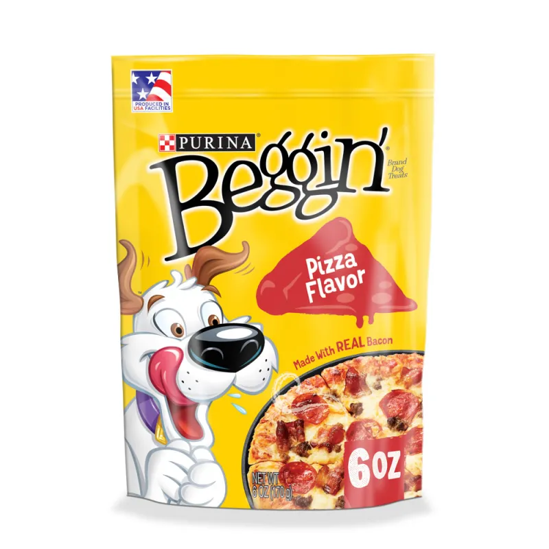 Bocadillos para perros Beggin’ con sabor a pizza