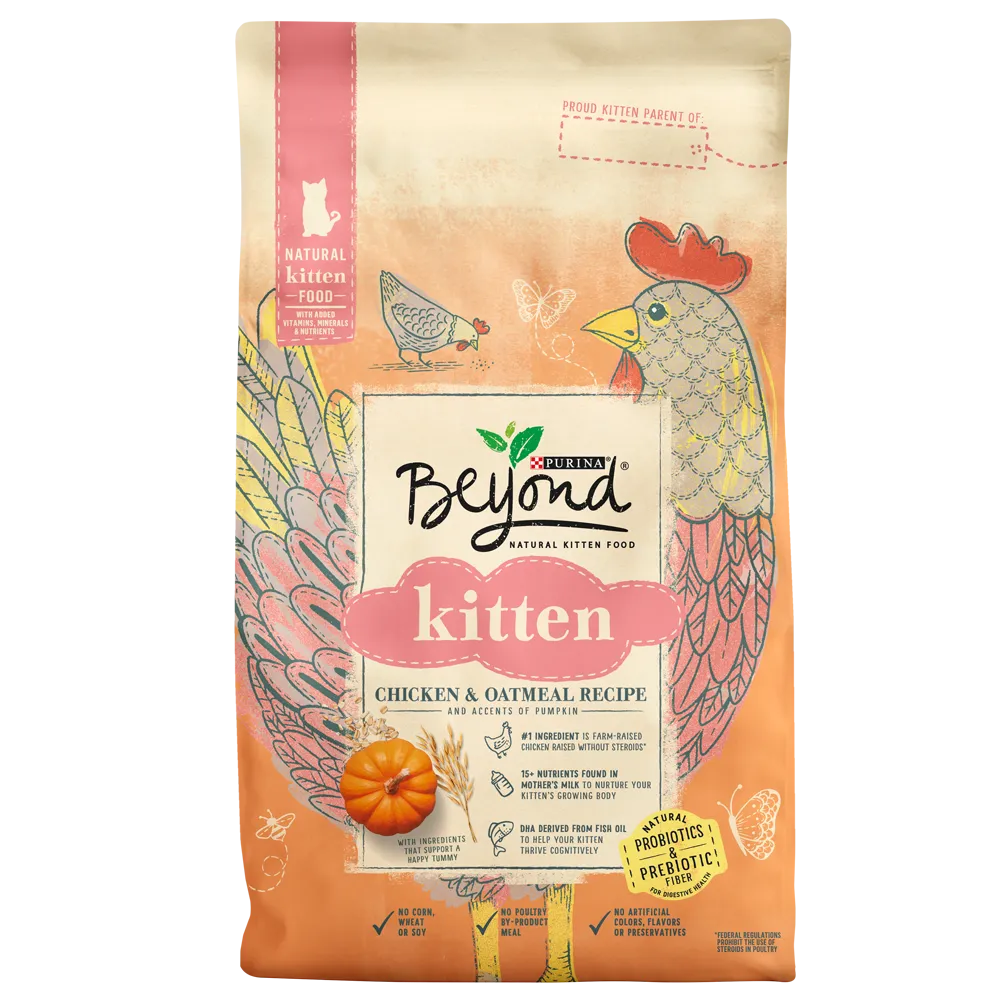 Beyond Kitten Chicken & Oatmeal Recipe Dry Cat Food