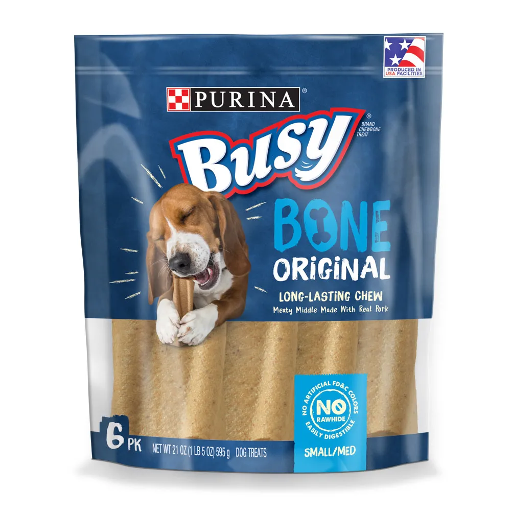 Busy Bone Original Chew Treats for Small/Medium Dogs