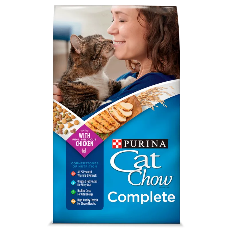 Alimento seco para gatos Cat Chow fórmula completa