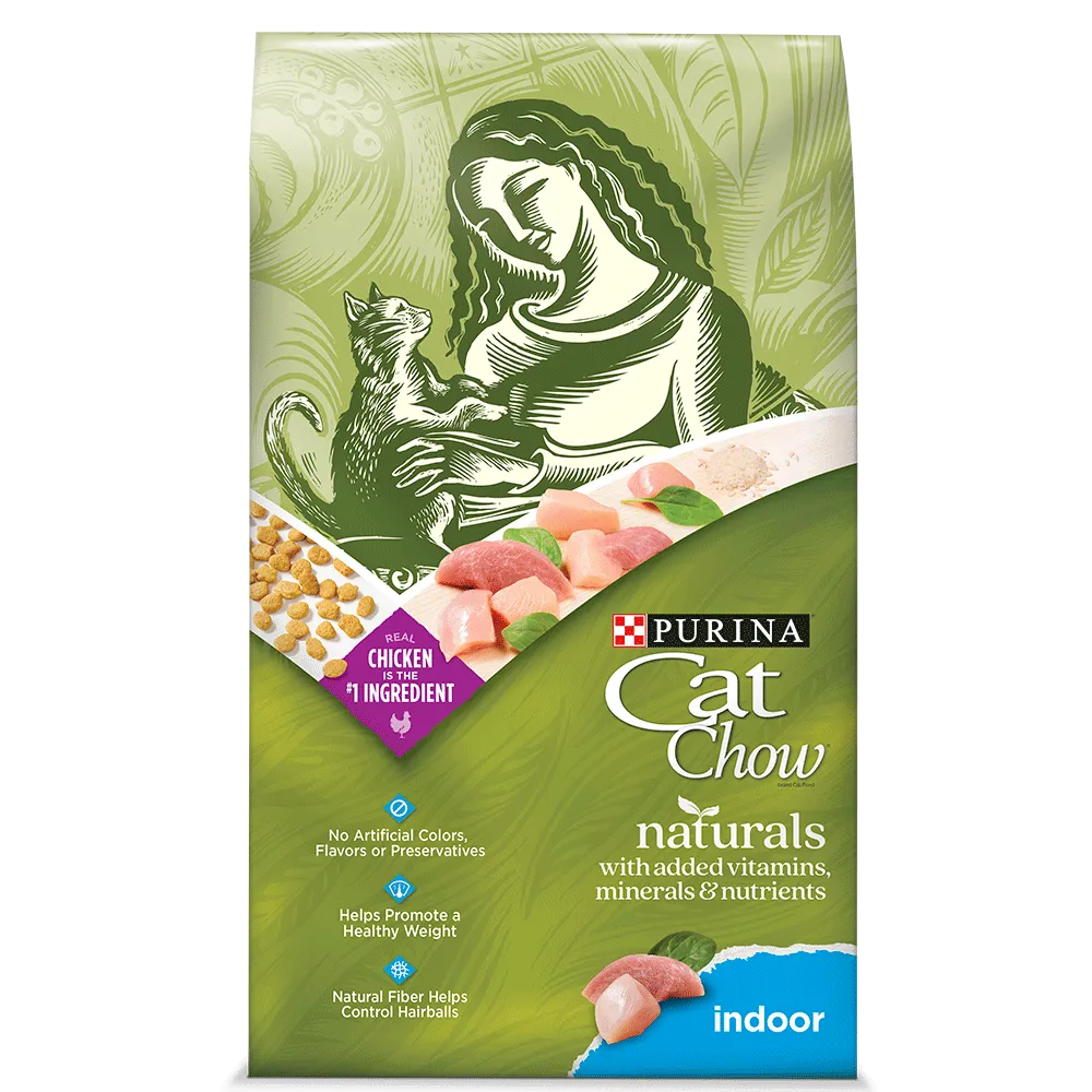 Cat Chow Naturals with Added Vitamins, Minerals and Nutrients Indoor Cat Food
