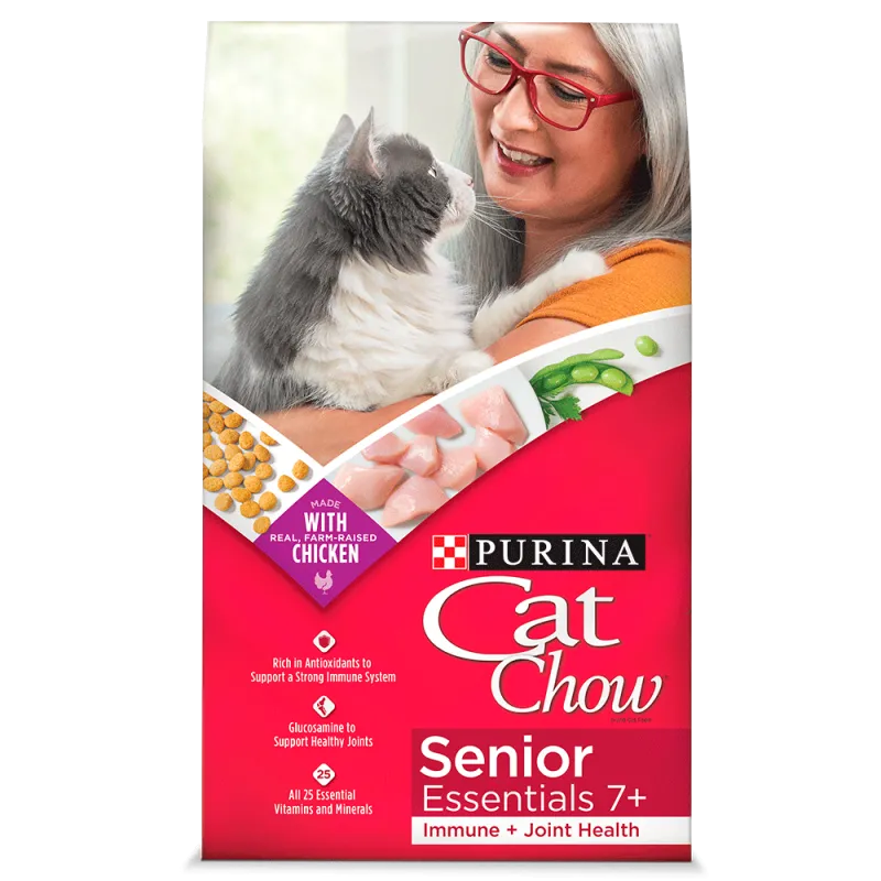 Cat Chow Senior Essentials 7+ Immune & Joint Health