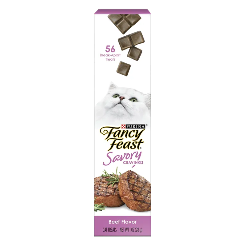 Fancy Feast Savory Cravings Beef Flavor Cat Treats