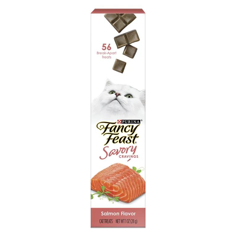 Bocadillos para gatos Deliciosos antojos de salmón de Fancy Feast