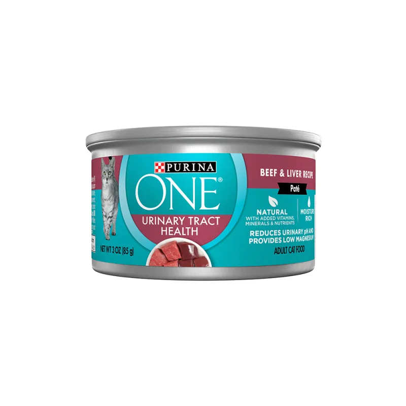 Purina ONE Urinary Tract Health Beef & Liver Recipe Wet Cat Food 