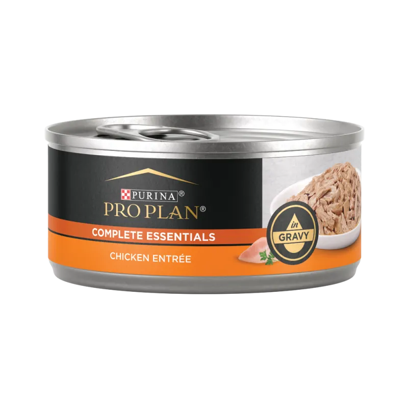 Pro Plan Complete Essentials Chicken Entrée in Gravy Wet Cat Food