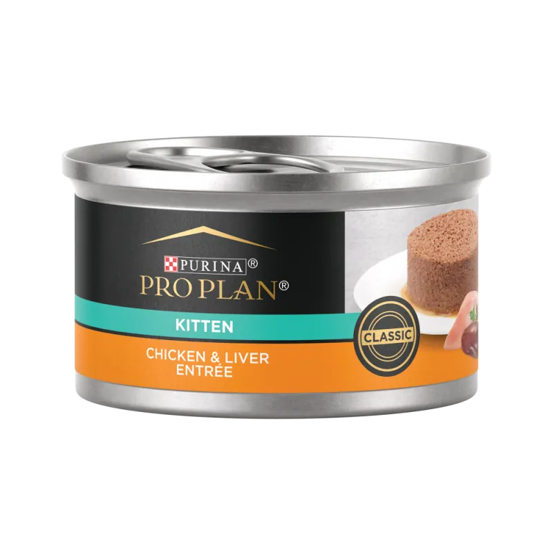 Pro Plan Development Chicken & Liver Entrée Classic Wet Cat Food