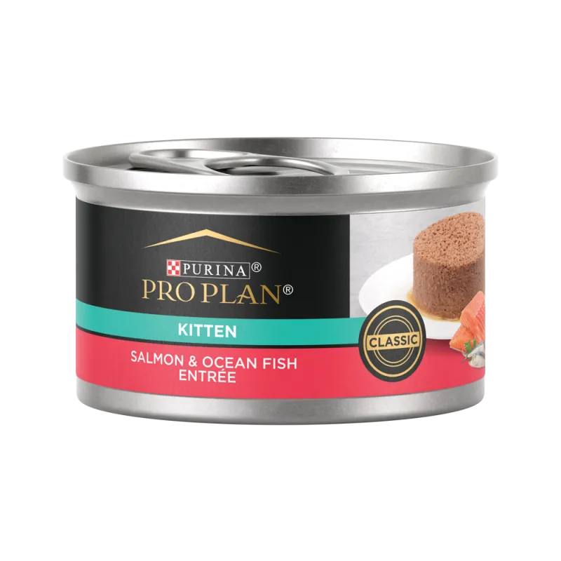 Pro Plan Development Salmon & Ocean Fish Entrée Classic Wet Cat Food