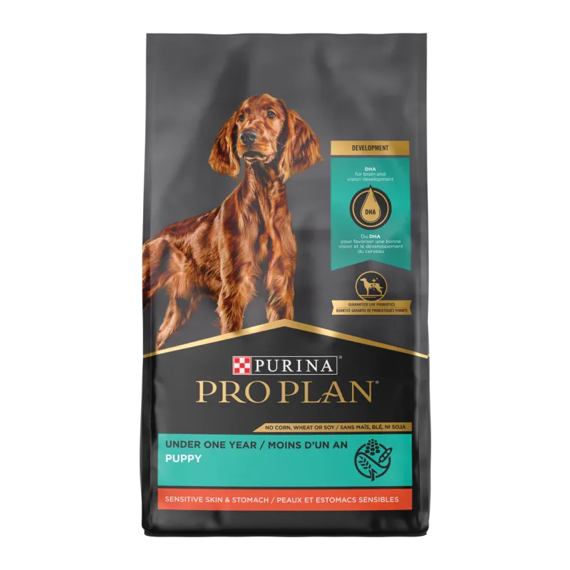 Pro Plan Puppy Sensitive Skin & Stomach Salmon & Rice Formula Dry Dog Food
