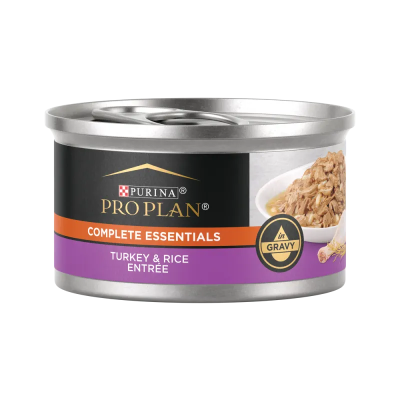 Pro Plan Complete Essentials Turkey & Rice Entrée In Gravy Wet Cat Food