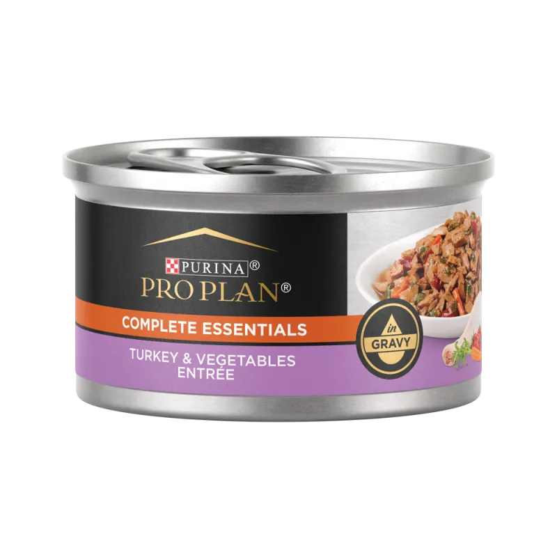 Pro Plan Complete Essentials Turkey & Vegetables Entrée In Gravy Wet Cat Food