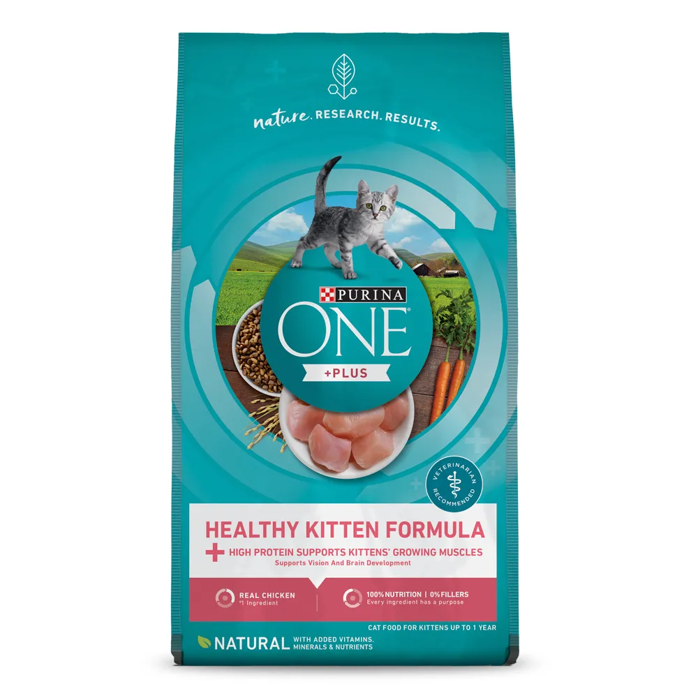Purina ONE +Plus Healthy Kitten Dry Cat Food