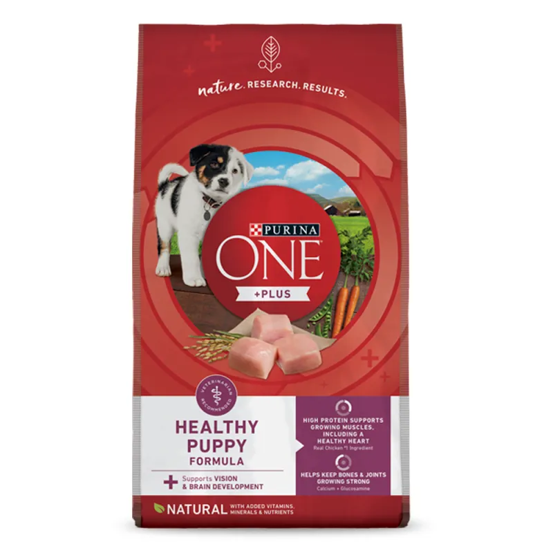 Purina ONE +Plus Healthy Puppy Formula Dry Dog Food