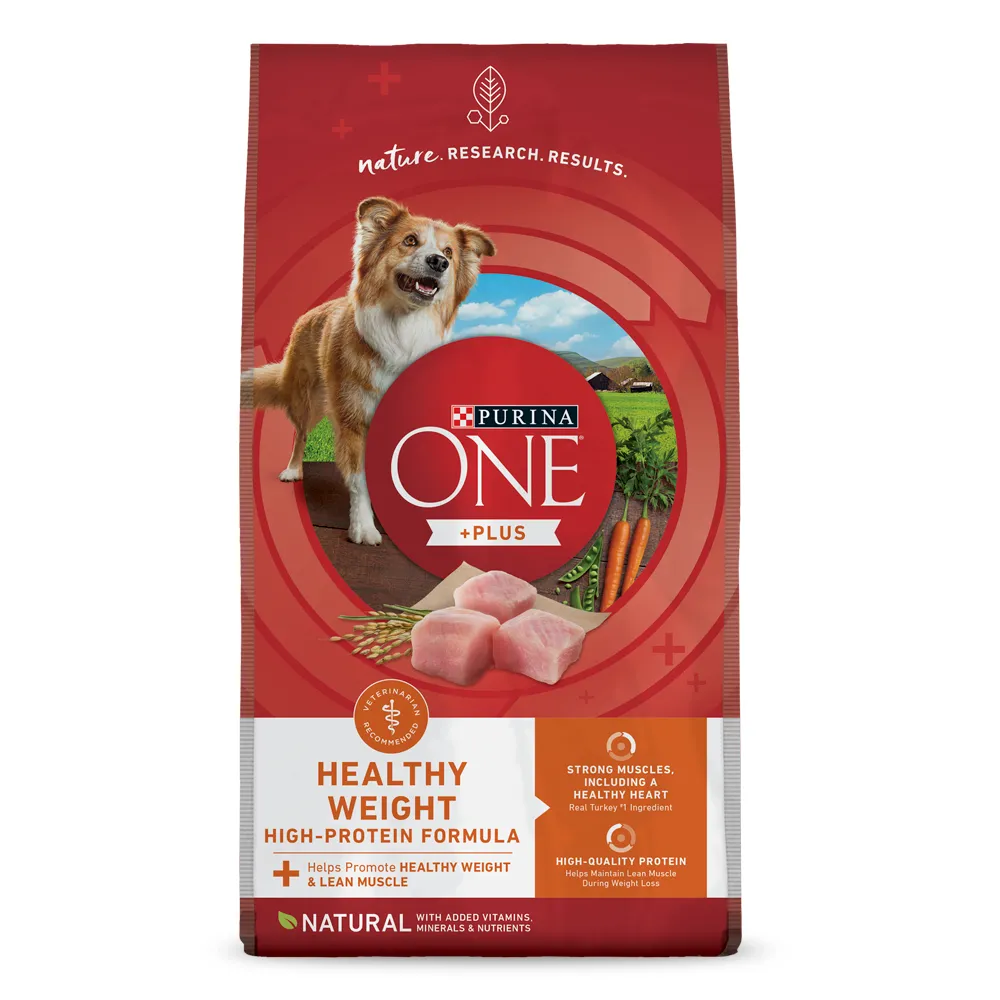 Purina ONE® +Plus Healthy Weight High-Protein Formula Dry Dog Food