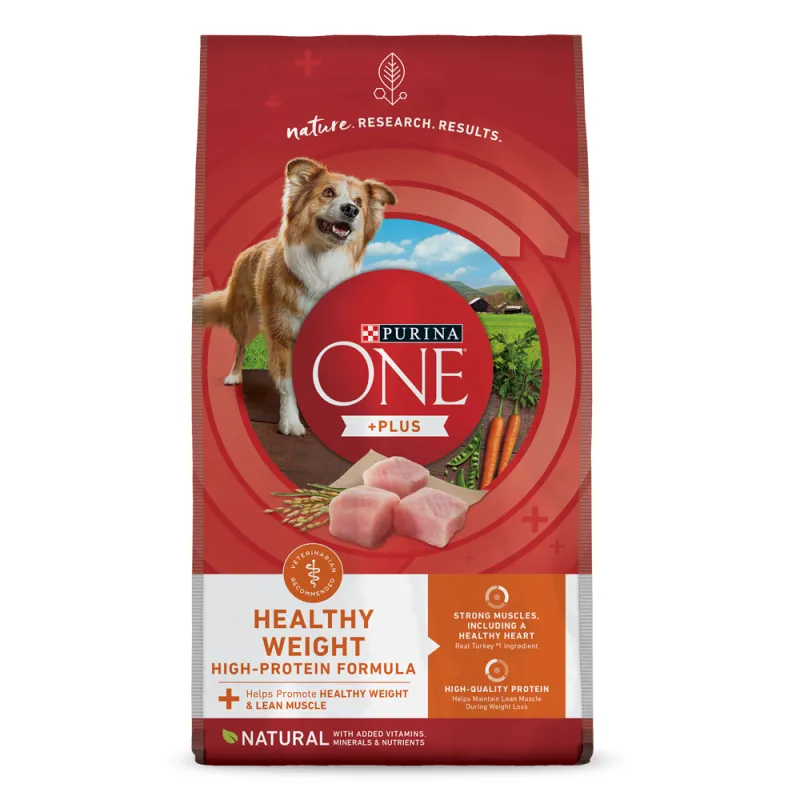 Alimento balanceado para perros seco con alto contenido de proteínas Purina ONE® +Plus Healthy Weight